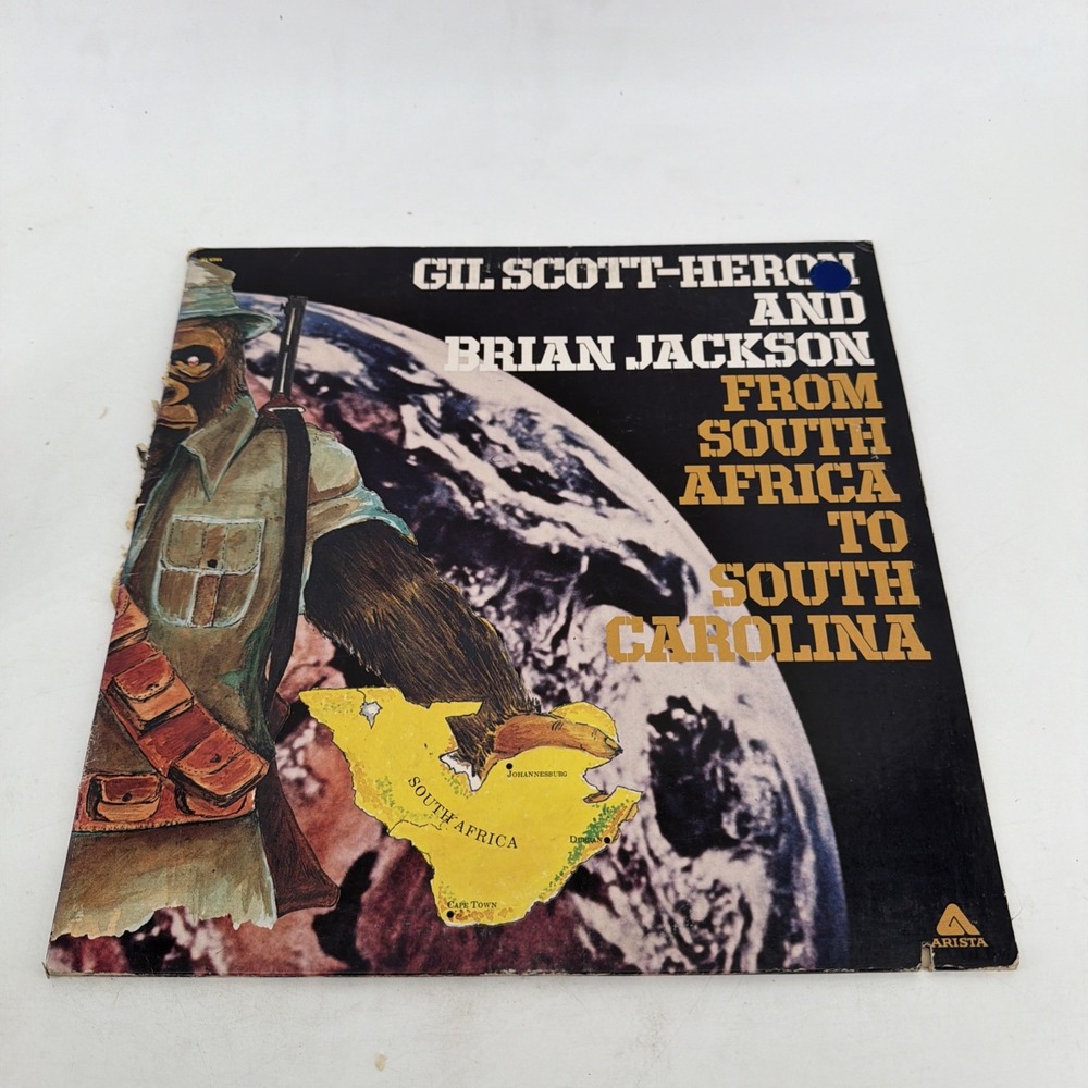Gil Scott Heron Brian Jackson AL 4044 From Africa To South Carolina LP Vinyl